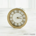 GLOBAL VIEWS MOTHER OF PEARL CLOCK - Decorative Accents