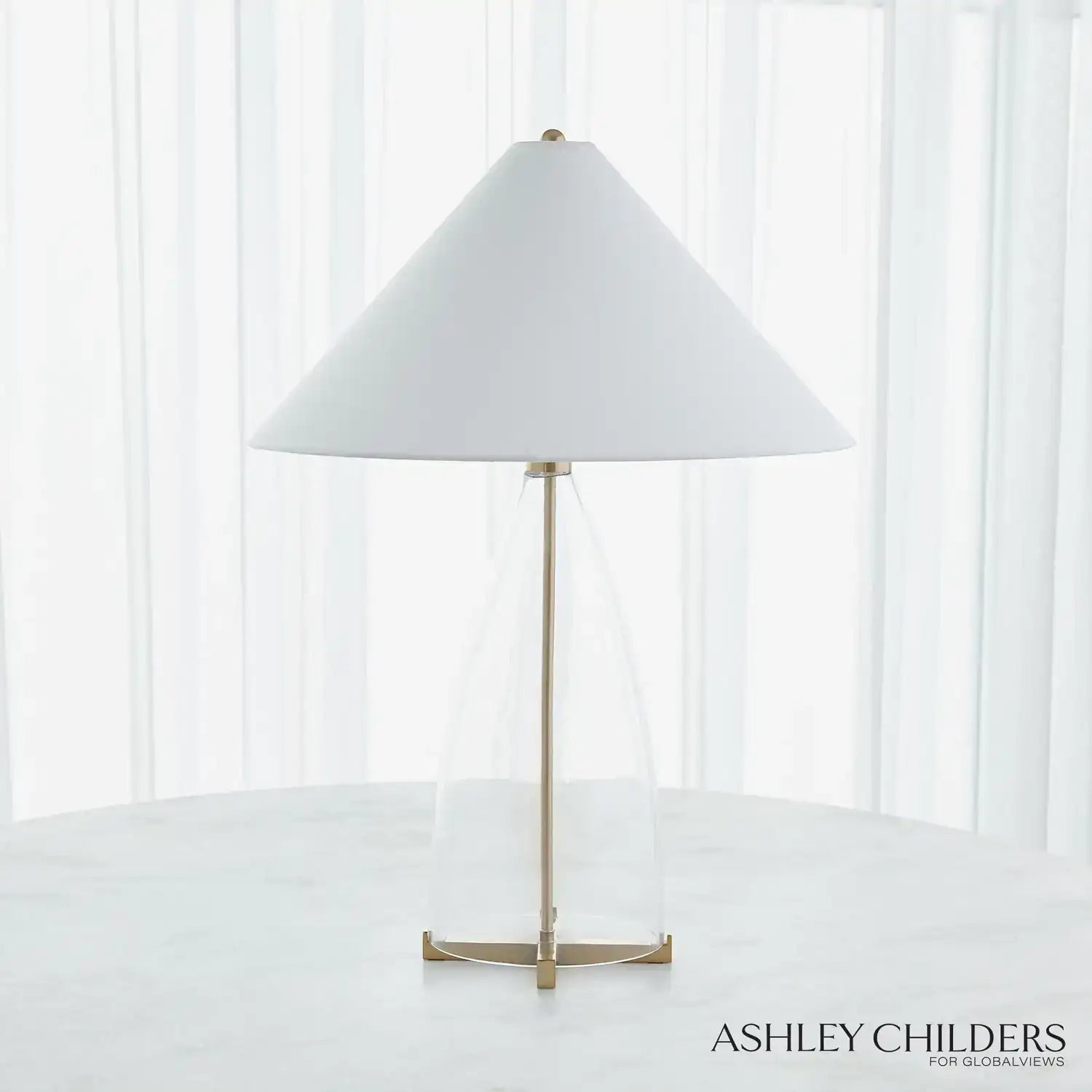 GLOBAL VIEWS, VETRO LAMP, TABLE LAMPS