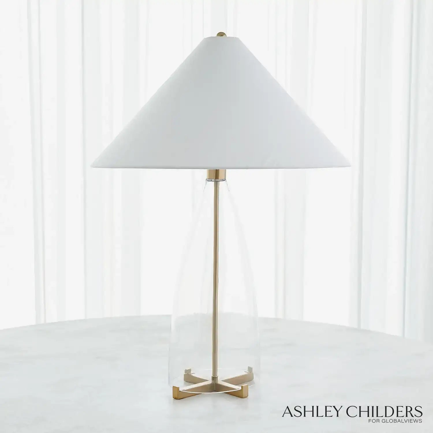 GLOBAL VIEWS, VETRO LAMP, TABLE LAMPS