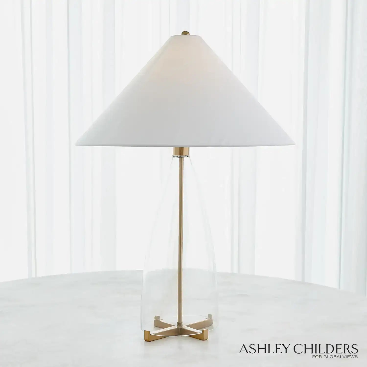GLOBAL VIEWS, VETRO LAMP, TABLE LAMPS