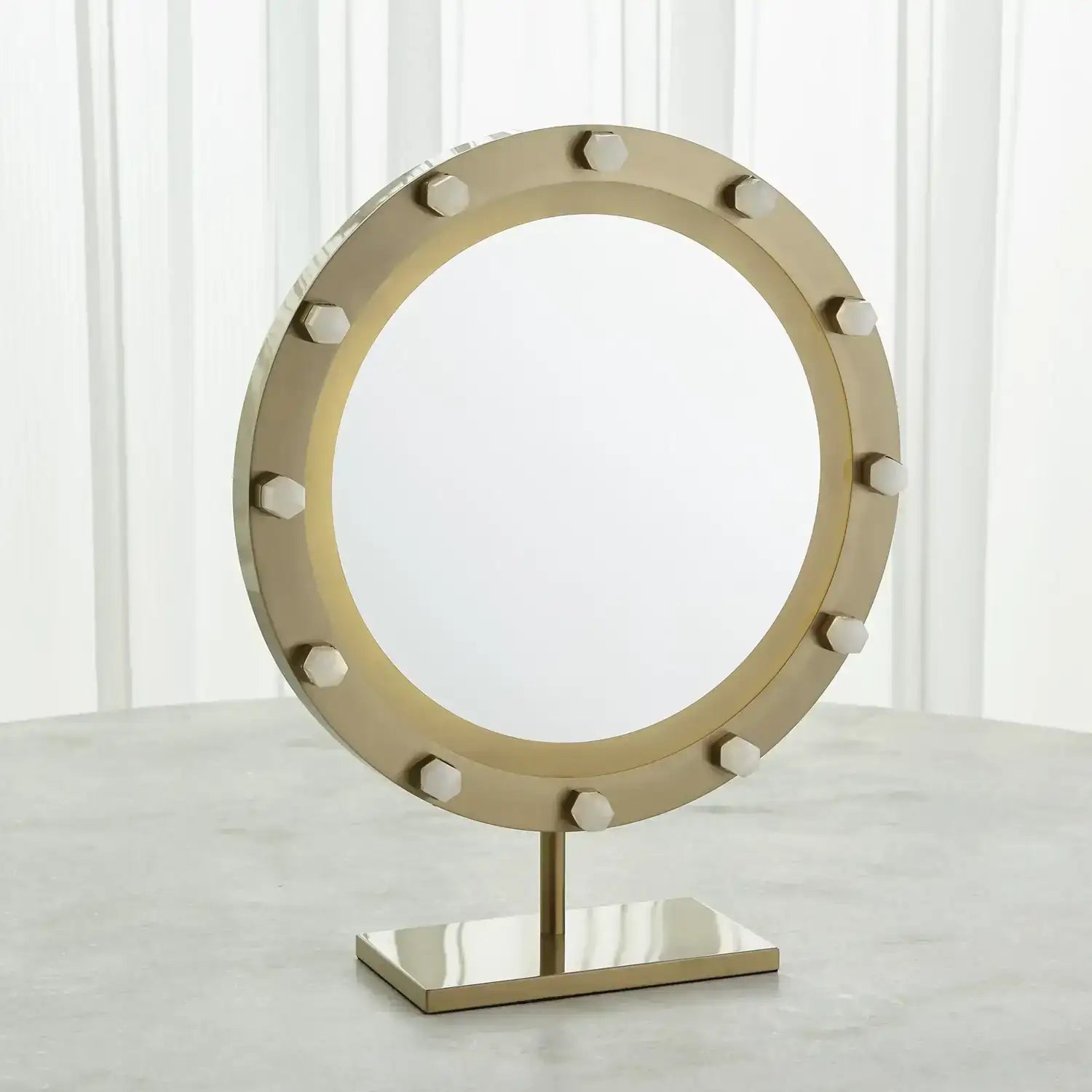 GLOBAL VIEWS QUARTZ VANITY MIRROR - Mirrors