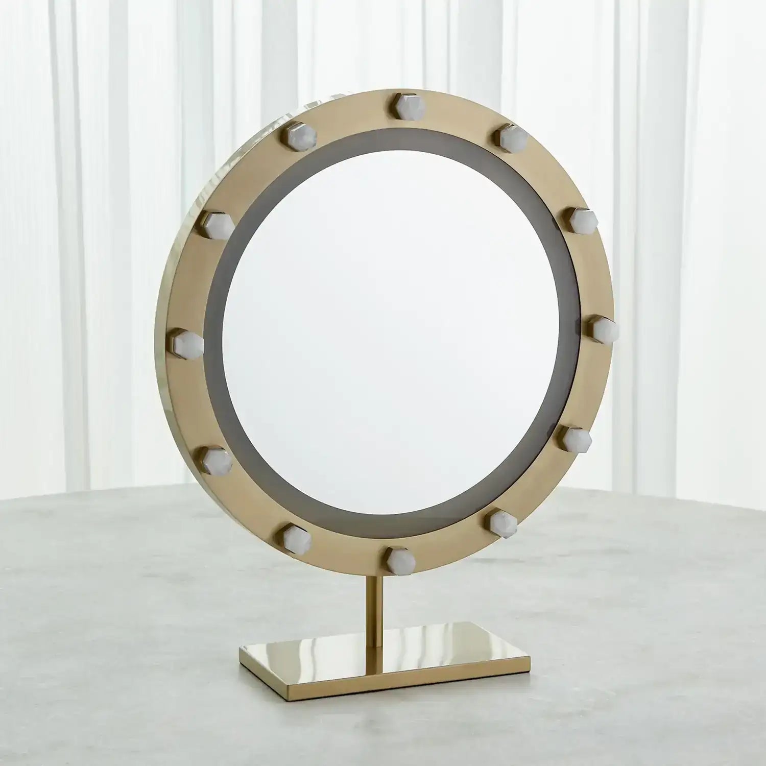 GLOBAL VIEWS QUARTZ VANITY MIRROR - Mirrors