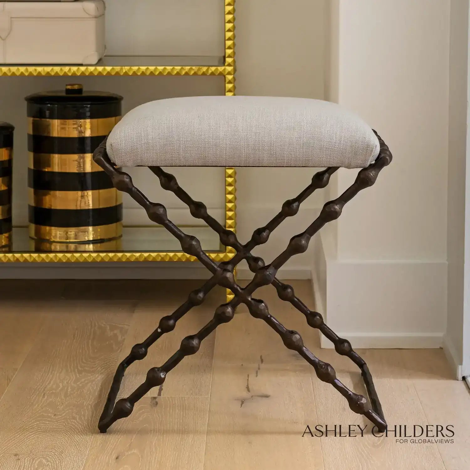 GLOBAL VIEWS ELDER BENCH - Benches, Ottoman, Stools