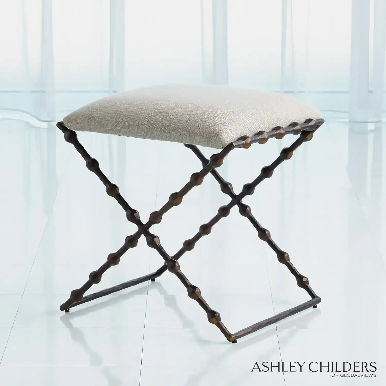 GLOBAL VIEWS ELDER BENCH - Benches, Ottoman, Stools