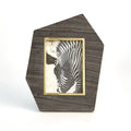GLOBAL VIEWS BRASS FRAME GREY STONE PHOTO FRAME - Decorative Accents