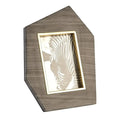 GLOBAL VIEWS BRASS FRAME GREY STONE PHOTO FRAME - Decorative Accents