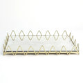 GLOBAL VIEWS RIC RAC TRAY - Decorative Accents