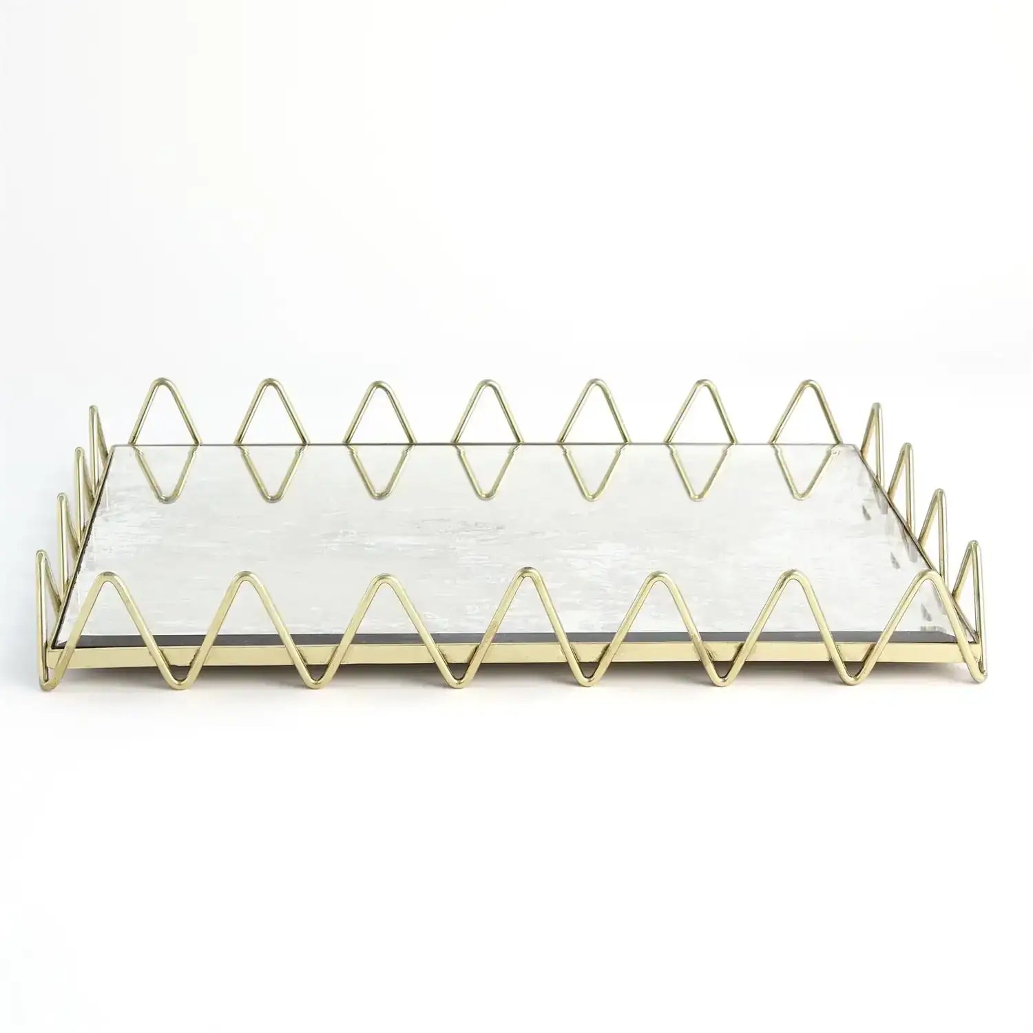 GLOBAL VIEWS RIC RAC TRAY - Decorative Accents