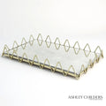GLOBAL VIEWS RIC RAC TRAY - Decorative Accents