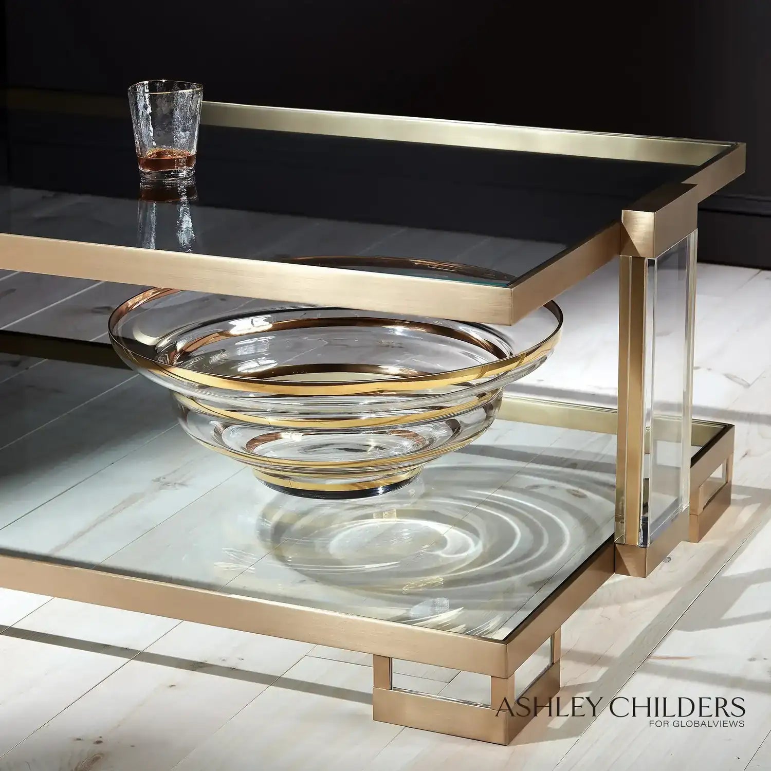 GLOBAL VIEWS RAHLING COCKTAIL TABLE - Coffee