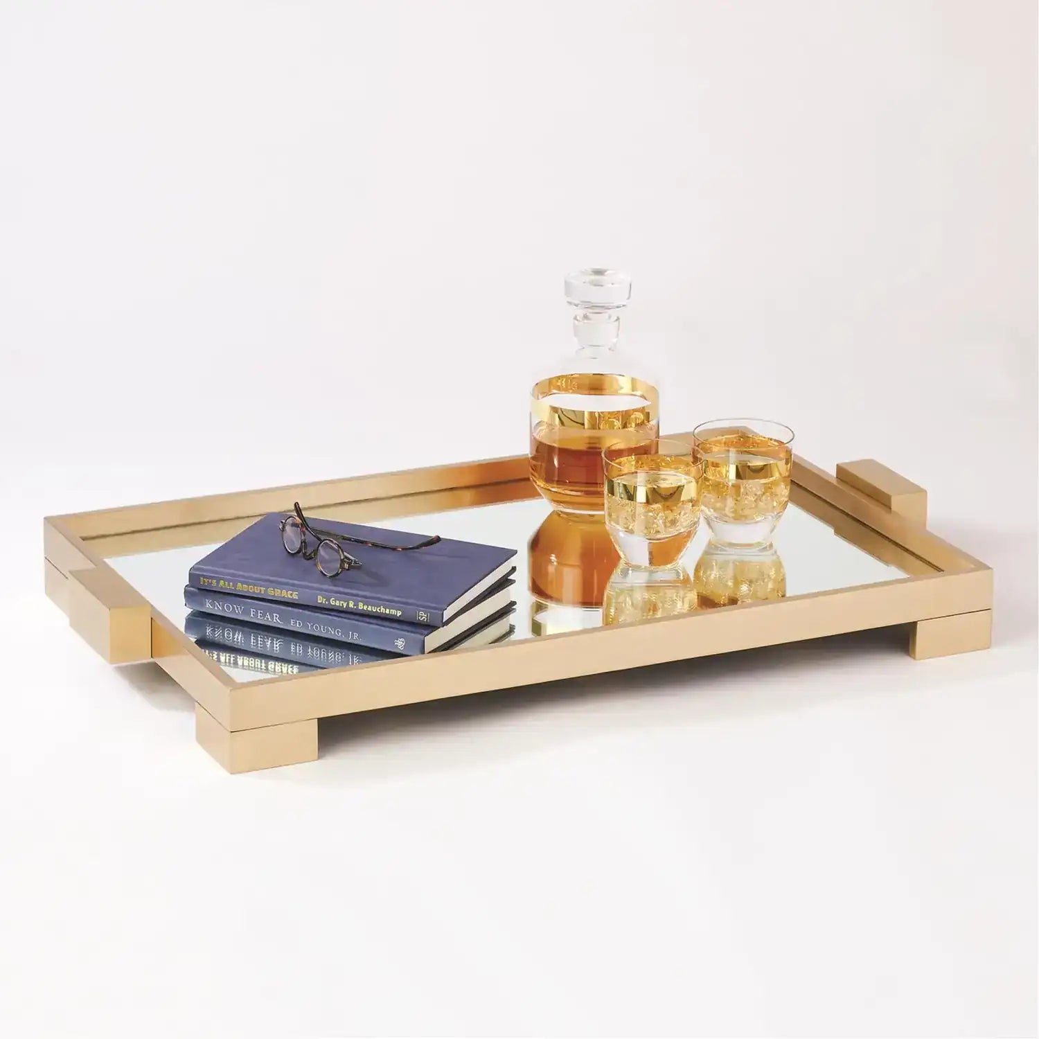 GLOBAL VIEWS RAHLING TRAY - Decorative Accents