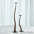 GLOBAL VIEWS CHISELED CANDLE HOLDER - Decorative Accents