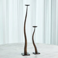 GLOBAL VIEWS CHISELED CANDLE HOLDER - Decorative Accents