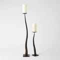 GLOBAL VIEWS CHISELED CANDLE HOLDER - Decorative Accents