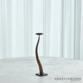 GLOBAL VIEWS CHISELED CANDLE HOLDER - Decorative Accents