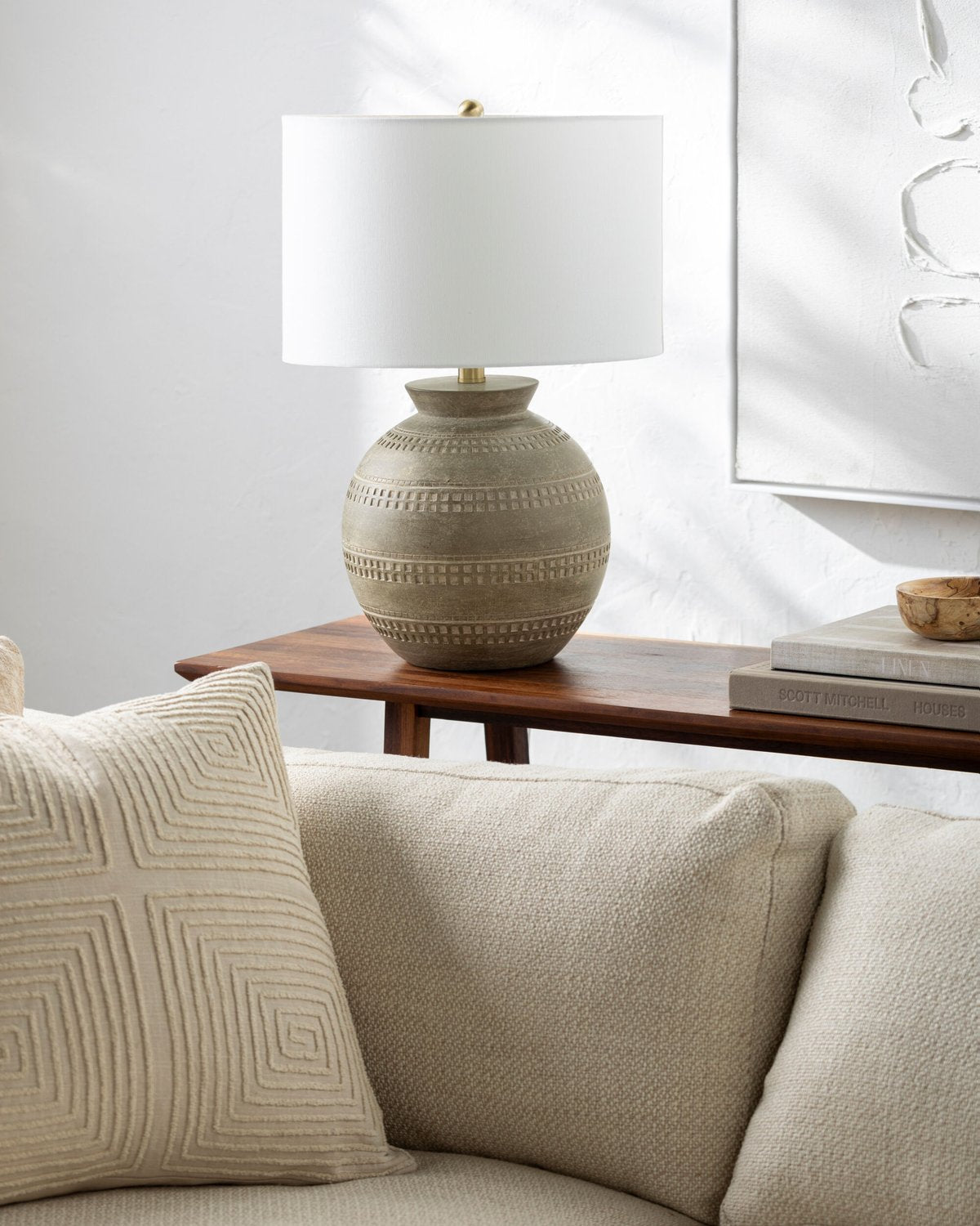 SURYA, ATOLLO ACCENT TABLE LAMP, TABLE LAMPS