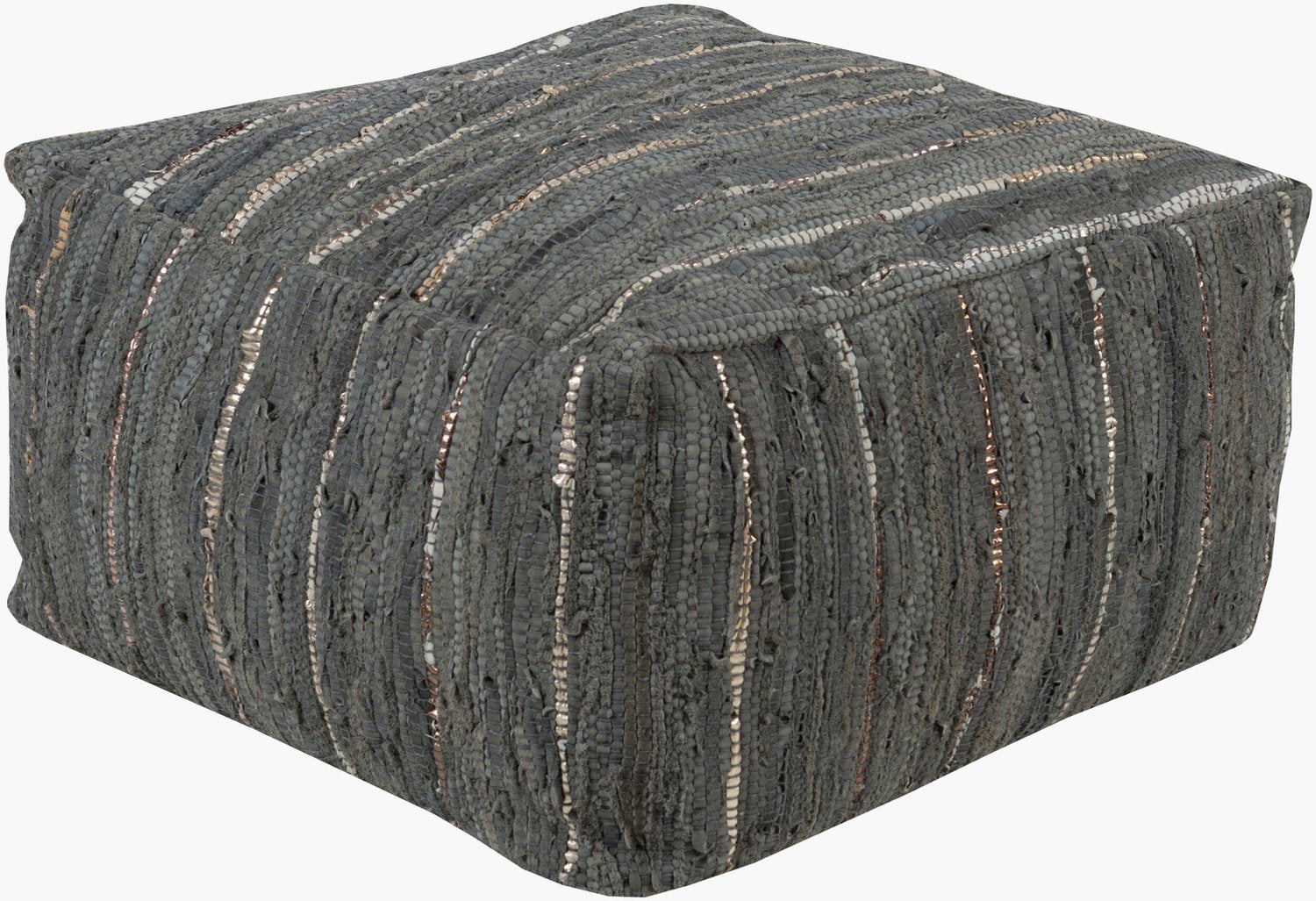 LIVABLISS ANTHRACITE POUF - Benches, Ottoman, Stools