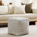SURYA AVERILL POUF - Benches, Ottoman, Stools