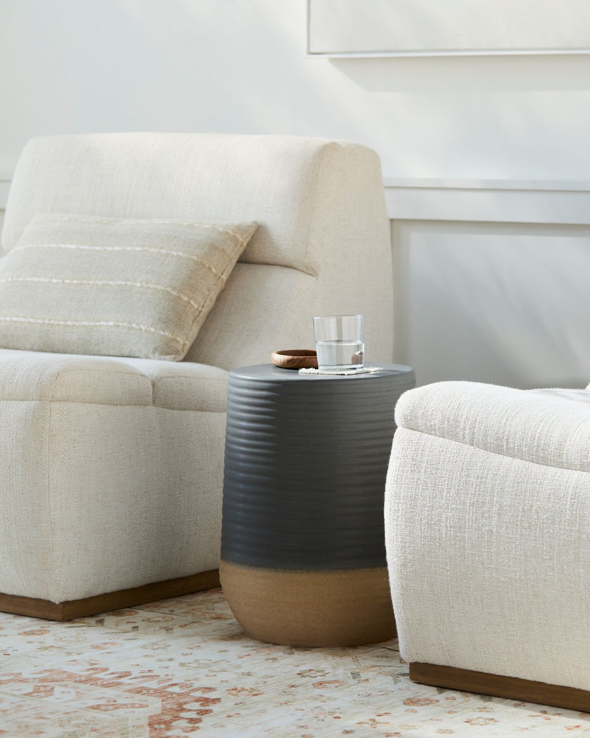 SURYA TERRAZA GARDEN STOOL - Outdoor Decorative Accents