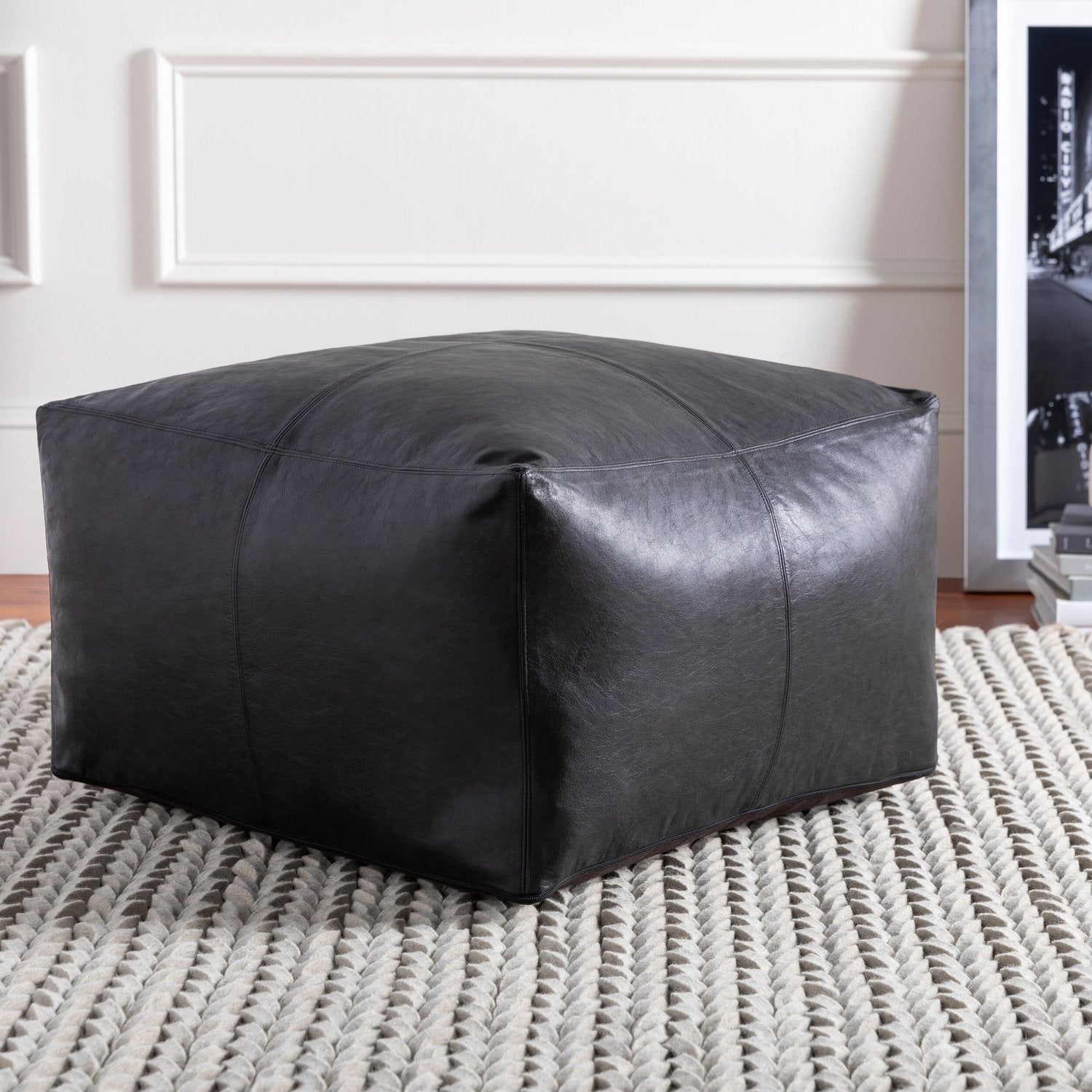 SURYA BARRINGTON POUF - Benches, Ottoman, Stools