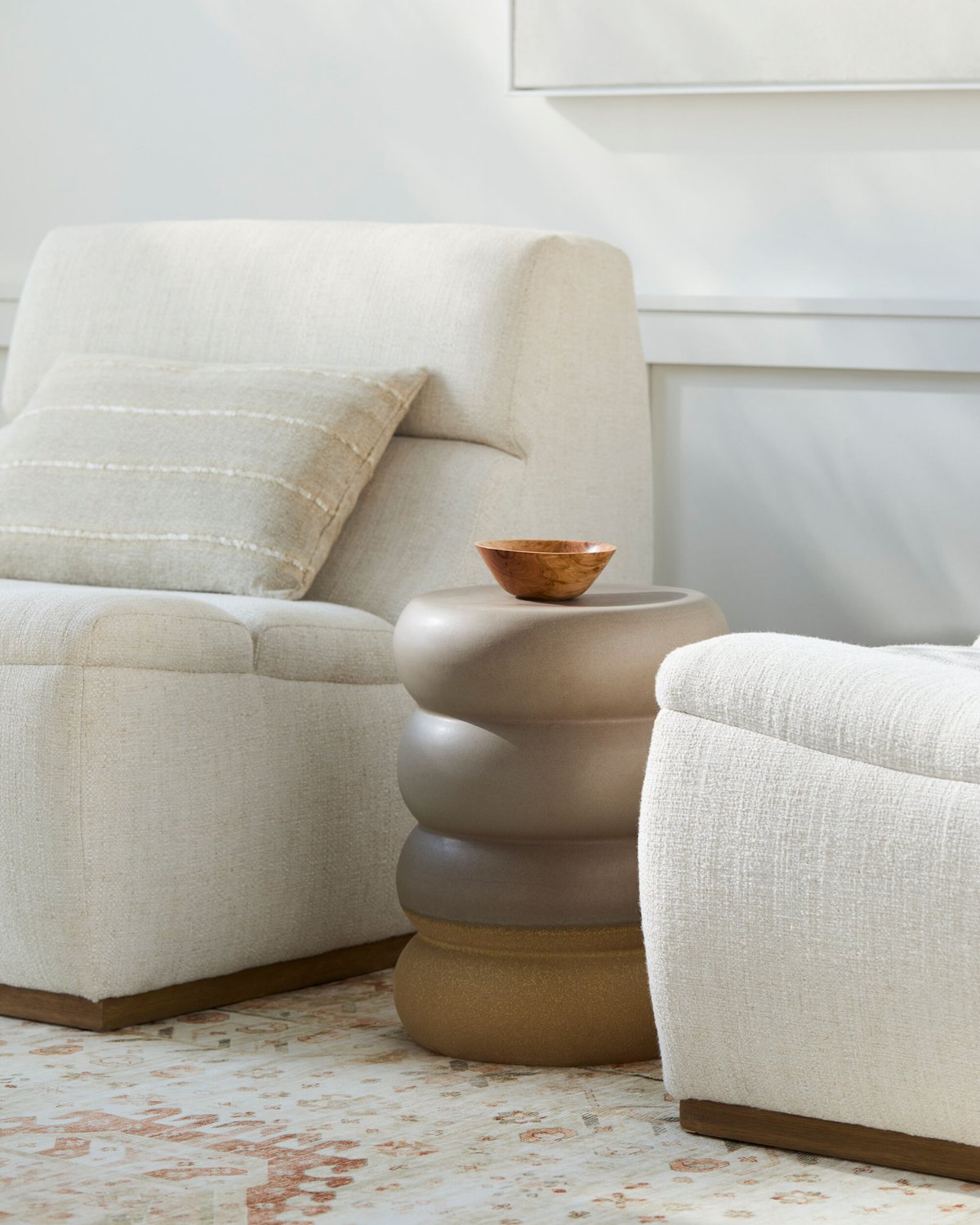 SURYA BIZEN GARDEN STOOL - Outdoor Decorative Accents