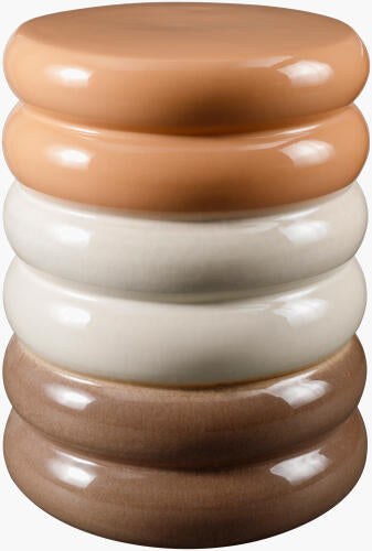 SURYA BIZEN GARDEN STOOL - Outdoor Decorative Accents