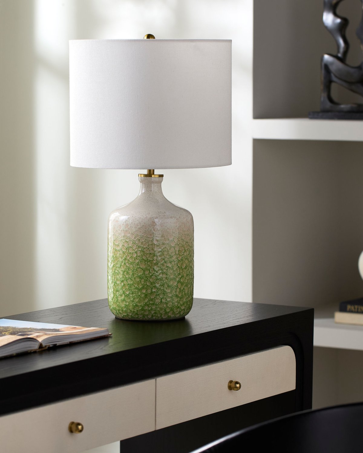 SURYA, BENIN ACCENT TABLE LAMP, TABLE LAMPS