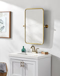 SURYA BURNISH ACCENT MIRROR - Mirrors