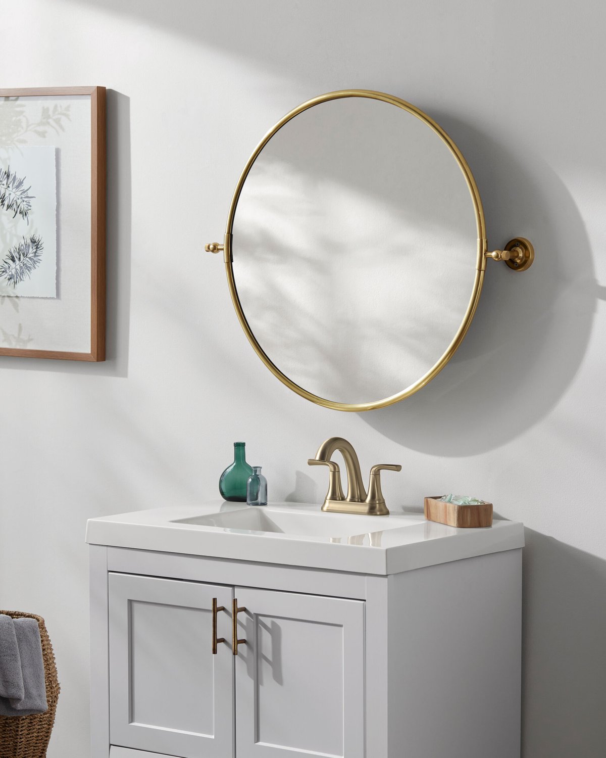 SURYA BURNISH ACCENT MIRROR - Mirrors