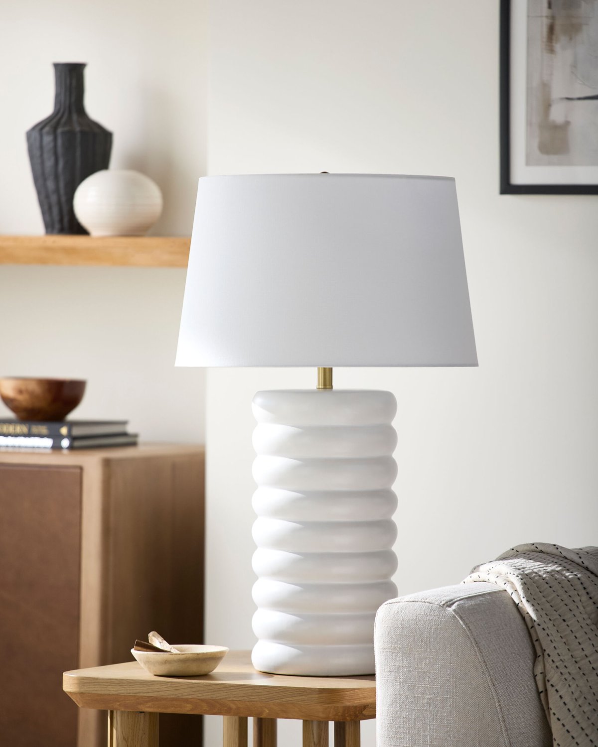 SURYA, BRIENZA ACCENT TABLE LAMP, TABLE LAMPS