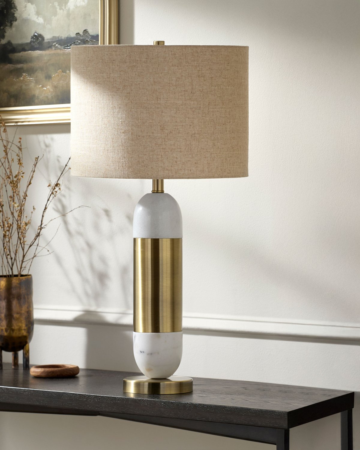 SURYA, CARINA ACCENT TABLE LAMP, TABLE LAMPS