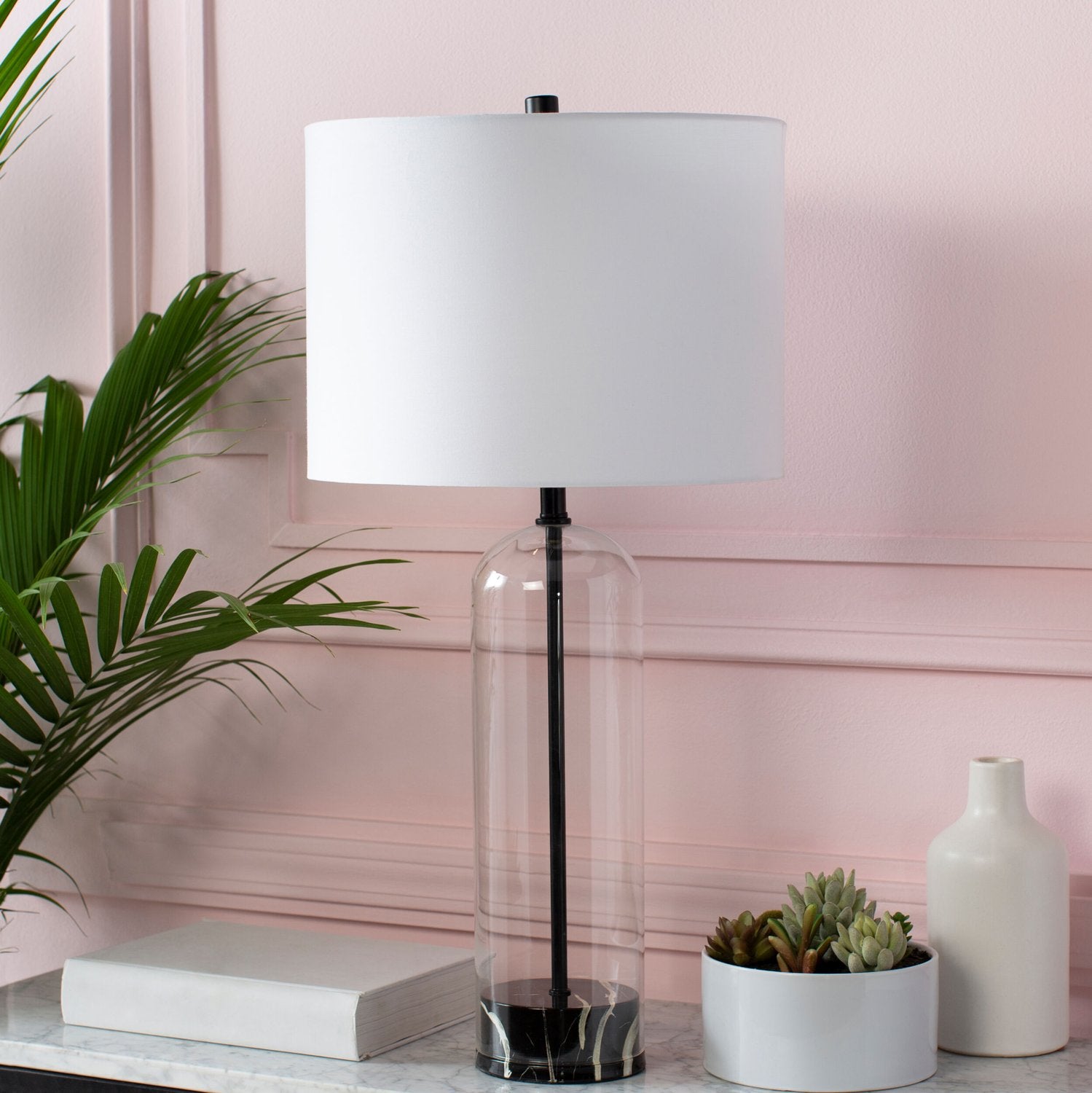 SURYA, CARTHAGE ACCENT TABLE LAMP, TABLE LAMPS