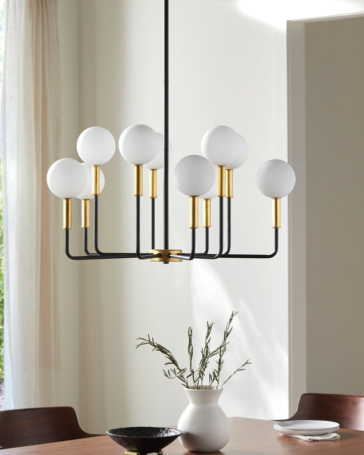 SURYA, CHINON CHANDELIER, CHANDELIER LIGHT
