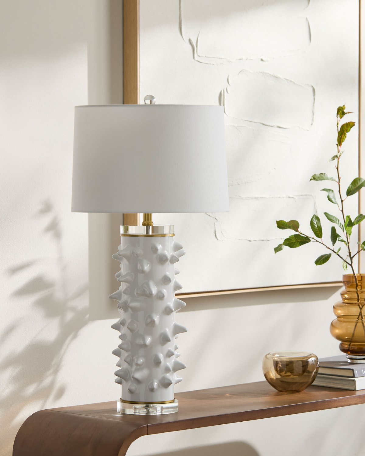 SURYA, CANARY ACCENT TABLE LAMP, TABLE LAMPS