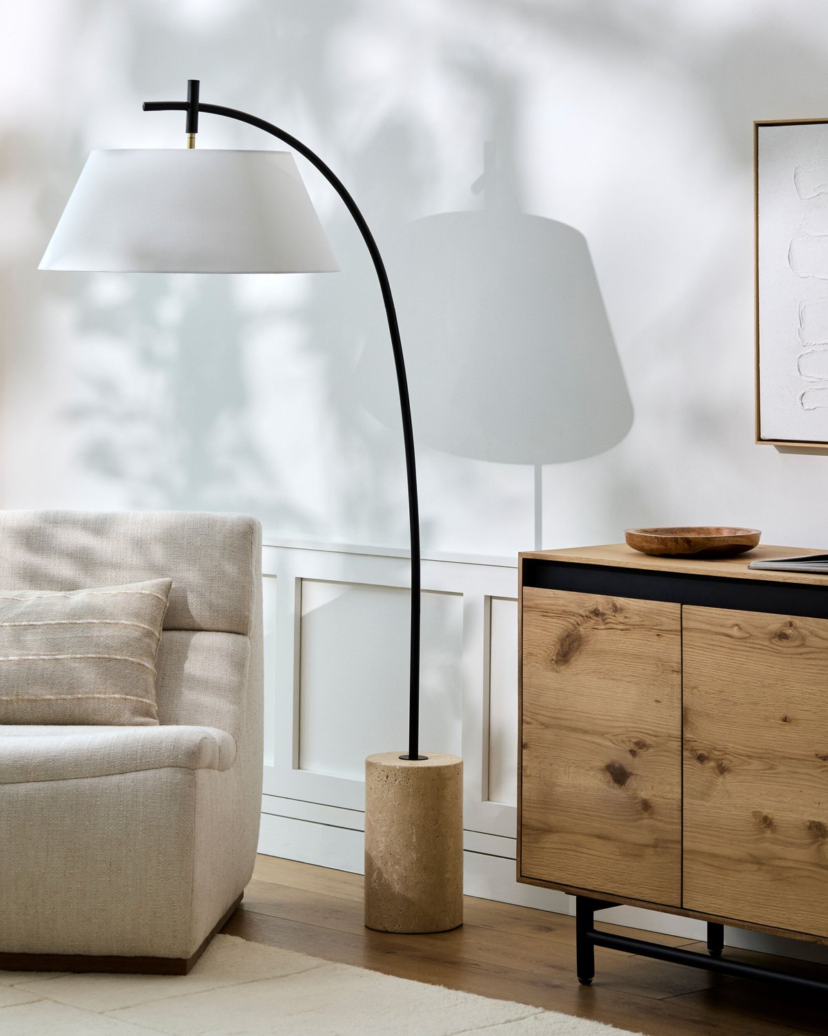 SURYA, CADENZA ACCENT FLOOR LAMP, FLOOR LAMP