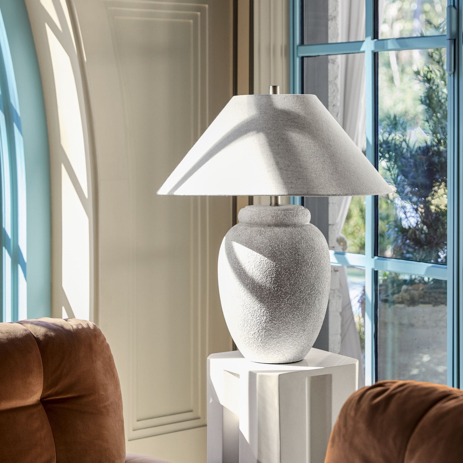 SURYA, CAPELLI ACCENT TABLE LAMP, TABLE LAMPS