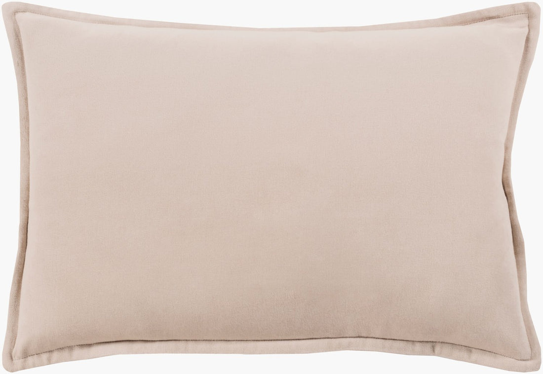 SURYA COTTON VELVET LUMBAR PILLOW - Linens