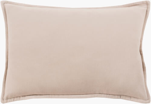 SURYA COTTON VELVET LUMBAR PILLOW - Linens