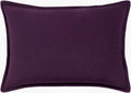SURYA COTTON VELVET LUMBAR PILLOW - Linens