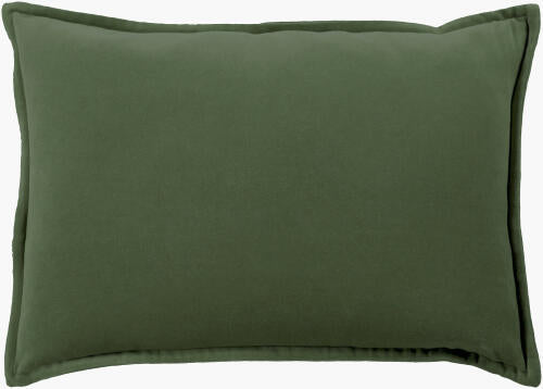 SURYA COTTON VELVET LUMBAR PILLOW - Linens