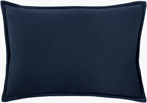 SURYA COTTON VELVET LUMBAR PILLOW - Linens