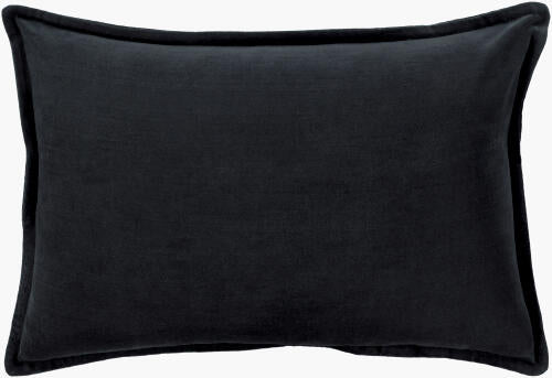 SURYA COTTON VELVET LUMBAR PILLOW - Linens