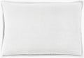 SURYA COTTON VELVET LUMBAR PILLOW - Linens