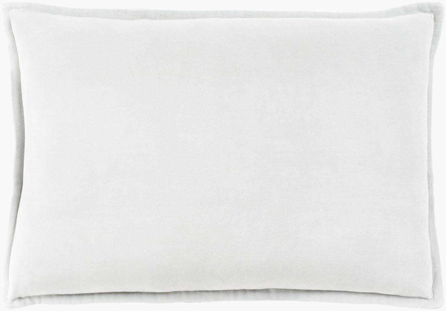 SURYA COTTON VELVET LUMBAR PILLOW - Linens