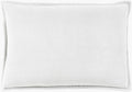 SURYA COTTON VELVET LUMBAR PILLOW - Linens