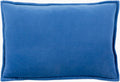 SURYA COTTON VELVET LUMBAR PILLOW - Linens