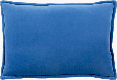 SURYA COTTON VELVET LUMBAR PILLOW - Linens