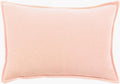 SURYA COTTON VELVET LUMBAR PILLOW - Linens