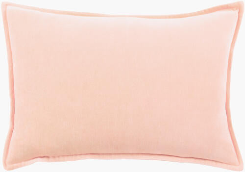 SURYA COTTON VELVET LUMBAR PILLOW - Linens