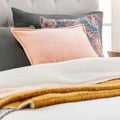 SURYA COTTON VELVET LUMBAR PILLOW - Linens
